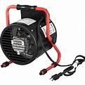 Portable Electric Garage Space Heater With Thermostat, 1500 watt, 120v ...