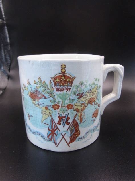 Queen Victoria 60 Years Reign Jubilee Cup 1897 Diamond Etsy