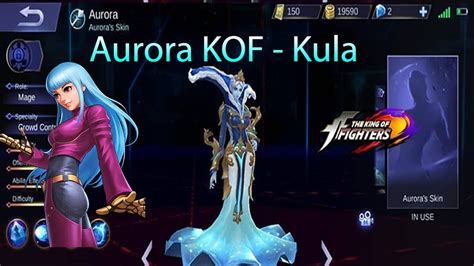 Mobile Legends New Auroras Kof Skin Kula Slowmotion Skills