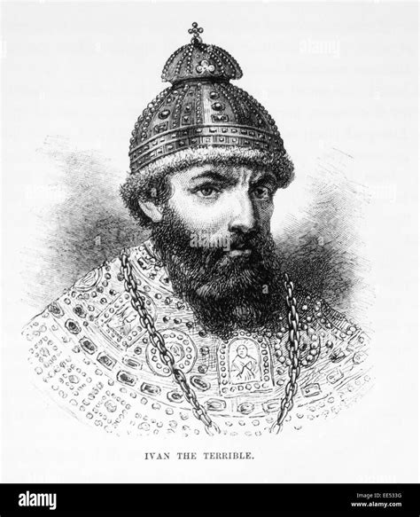 Ivan Iv 1530 1584 Or Ivan The Terrible Czar Of Russia 1547 1584