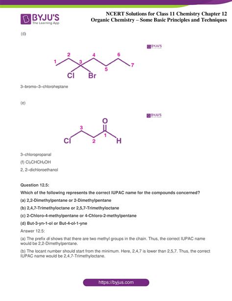 Ncert Solutions For Class 11 Chemistry Chapter 12 Organic Chemistry
