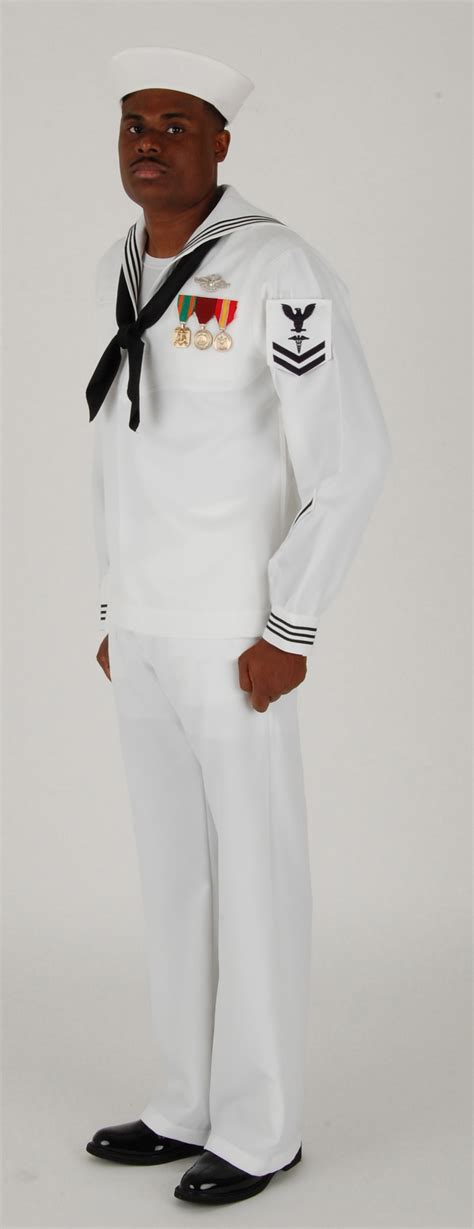 Navy Dress White Uniform