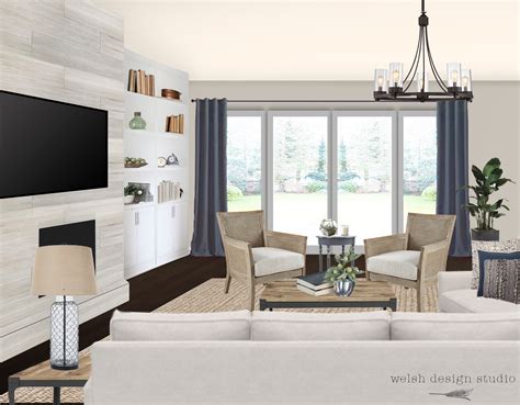 virtual design living room  view welsh design studio