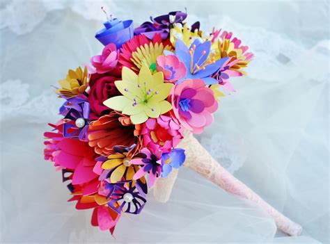 How To Make Paper Flower Bouquet