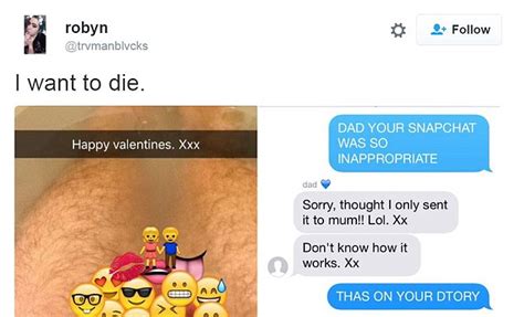 Man Sends Explicit Snapchat Photo To Daughter Instead Of Wife Photos