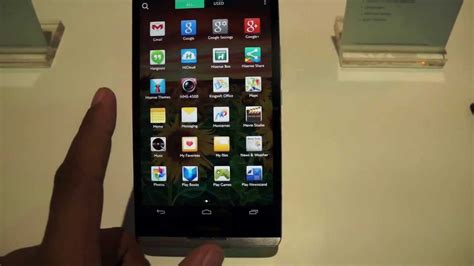 Hisense X1 The Biggest Android Phone At Ces 2014 Youtube