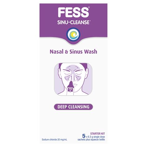 Fess Nasal And Sinus Wash Extra Strength Starter Kit 6 Amals Discount