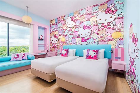 The morning news ran an article about japanese love hotels with photos including the following of a hello kitty s & m room: 7 Hello Kitty-Themed Hotel Rooms In Asia From $31/Night ...