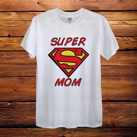 women s tee super mom mothers day design t shirt men unisex women fitted t fun 2018 summer