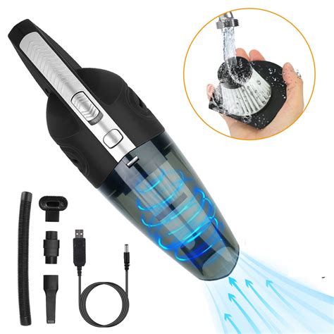 inova 4800pa powerful car vacuum cleaner cordless wet dry handheld strong suction car vacuum for