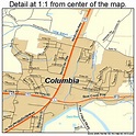 Columbia Tennessee Street Map 4716540