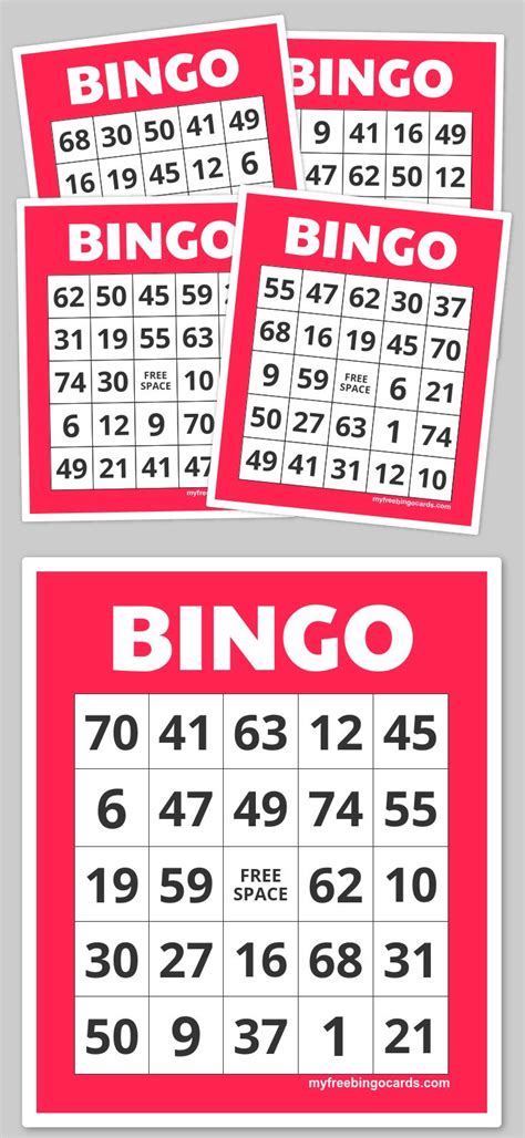 Bingo Cards Free Printable Bingo Cards Free Bingo Cards Bingo