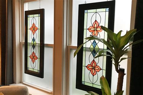Fake Stained Glass Window Panels Glass Designs