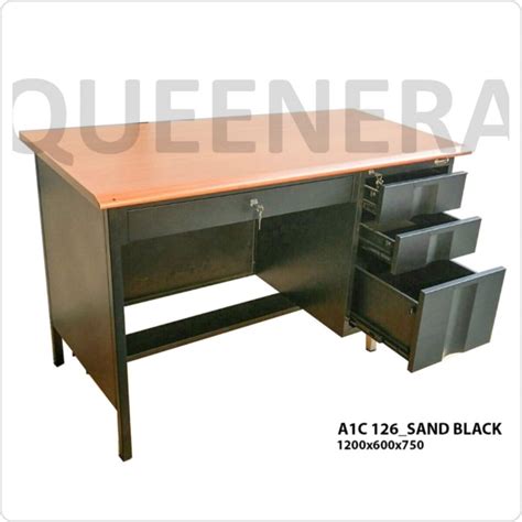 Kursi staff chairman sc 2208 sangat. Jual Meja Kerja Staff Kantor 4 Laci Full Plat Besi 120 x ...