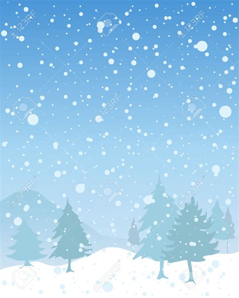 Snowy Landscape Clipart Clipground