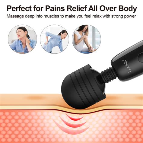 Massager Stick 20 Multi Speed Vibration Modes For Neck Shoulder Back