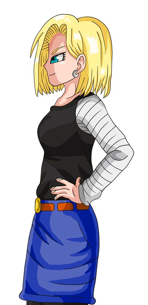 Android 18 Png By Firerman2 On Deviantart