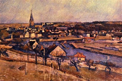 523015 Landscape Of Ile De France Paul Cezanne Paul Cezanne