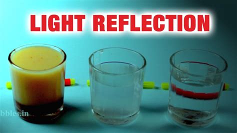 Refraction Of Light In Water Cool Science Experiment Light