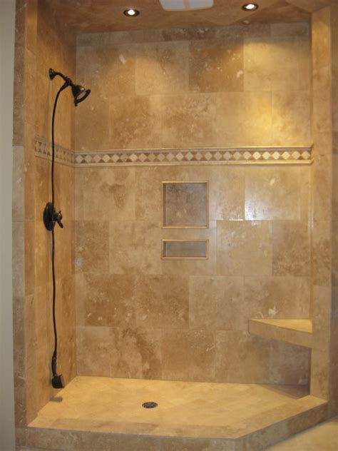 Travertine tile design pictures remodel decor and ideas page warm bathroom wall tile claros silver remzi travertine tile travertine floors learn how to update their look subway tiles Travertine Shower