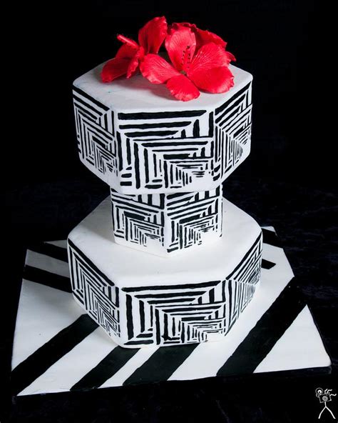 Optical Illusion Decorated Cake By Caking Around Bake Cakesdecor