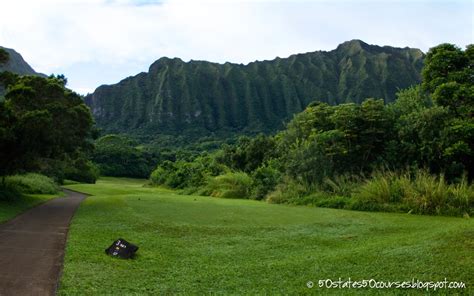50 States 50 Courses Koolau Golf Course Kaneohe Oahu Hawaii