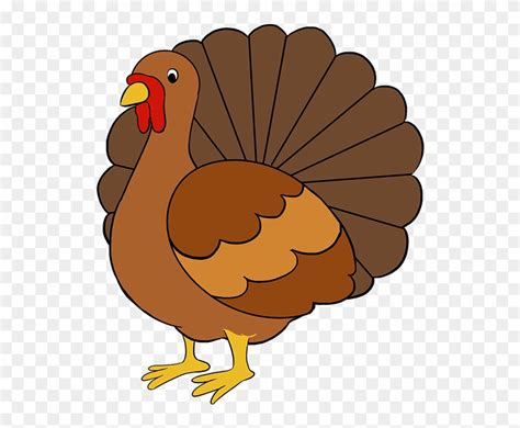 Drawing Of Turkey Clipart 1485808 Pinclipart