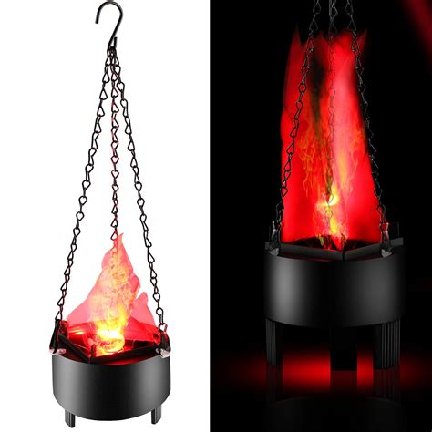 Topchances 3w Led Pendant Flame Lamp Artificial Fire Lamp Fake Flame