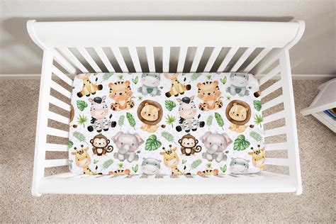 Browse fresh and unique baby boy crib bedding! Safari Crib Sheet, Safari Nursery Bedding, Safari Crib ...