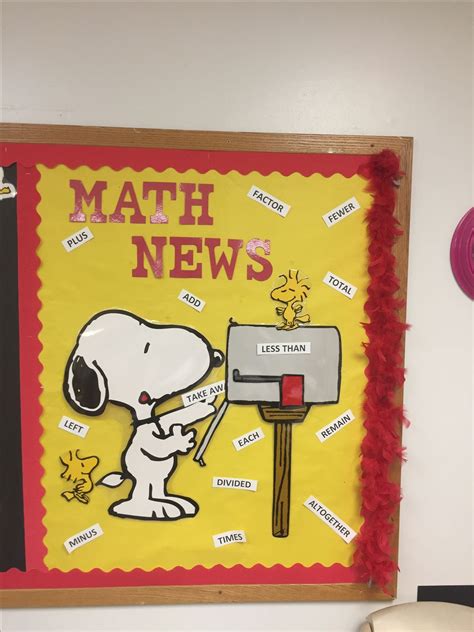 Snoopy Classroom Peanuts Gang Classroom School Nurse Door Decoration