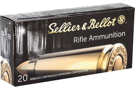 Sb76239a Sellier And Bellot 762x39 124 Grain Brass Fmj Ammo 20
