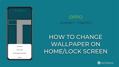 How To Change Wallpaper On Homelock Screen Oppo Android 11