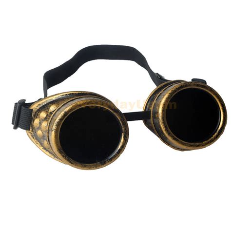 Steampunk Goggles Glasses Round Sunglasses Emo Retro