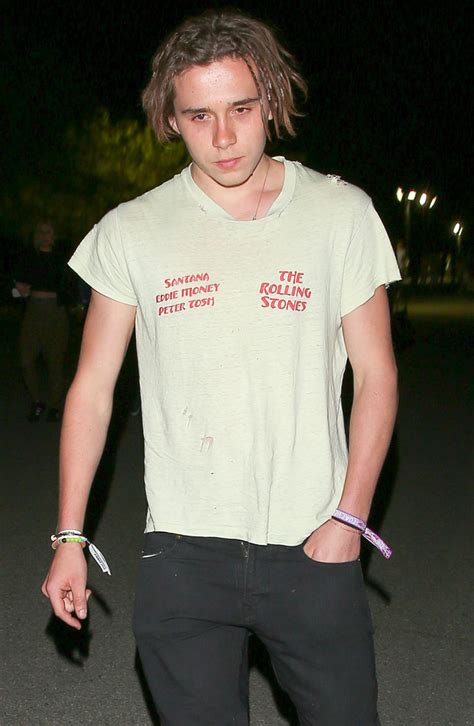 Partying Hard Brooklyn Beckham Looks Worse For Wear At Coachella