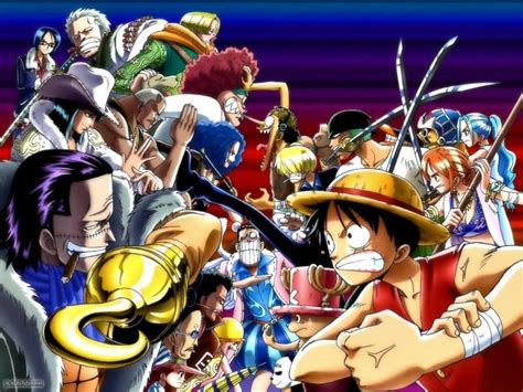 Mugiwara Vs Baroque Works One Piece Anime Papel De Parede Anime