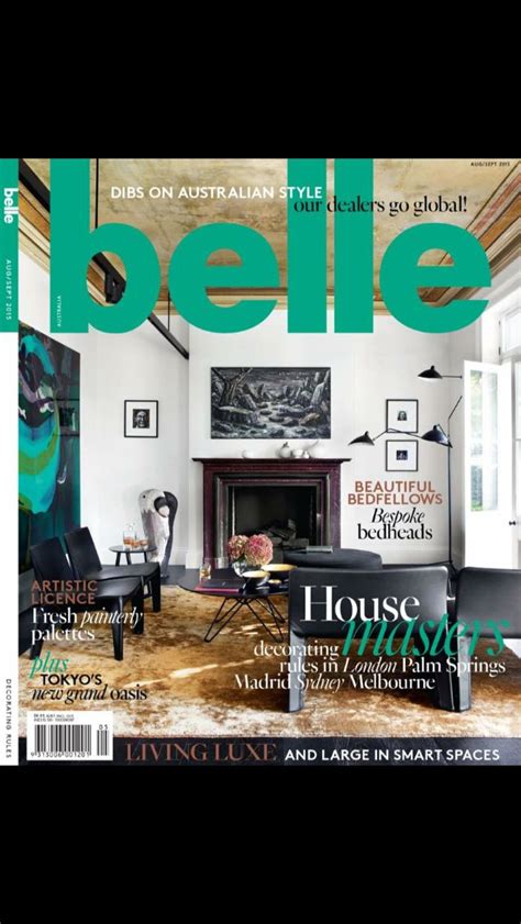 Pin By Julia Boyd On Lounge Interior Design Magazine Belle Magazine
