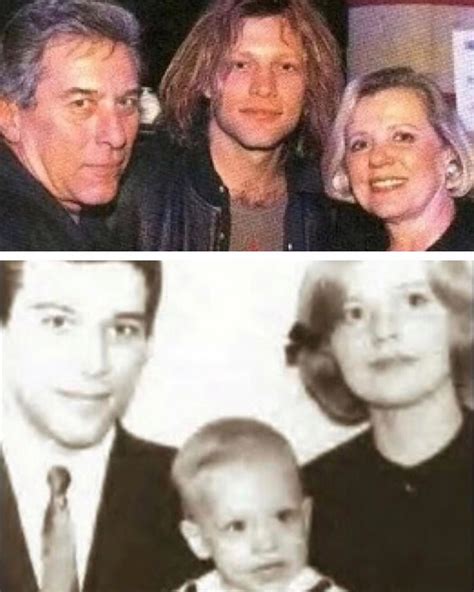 Jon Bon Jovi With Parents John And Carol Bongiovi Bonjovi