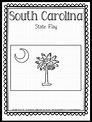 South Carolina State Flag Coloring Page {FREE Printable!} – The Art Kit