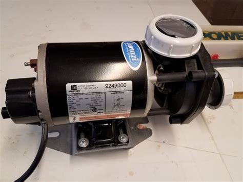 In order to optimize the effects of the hydrotherapeutic action of the hot tub, special attention is paid during the design process to the. Jacuzzi 9249000 Whirlpool Spa Hot Tub Pump Motor Emerson ...