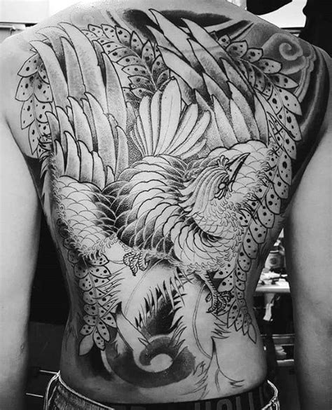 50 Japanese Phoenix Tattoo Designs For Men Mythical Ink