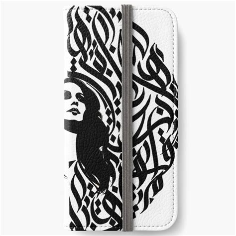 Fairouz Collection Arabic Calligraphy By Fadi Iphone Wallet By