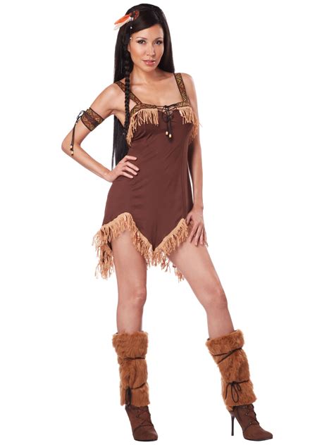 Sexy Indian Princess Native Pocahontas Women Costume M Ebay