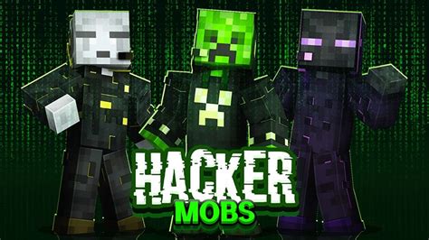 Hacker Mobs By The Lucky Petals Minecraft Skin Pack Minecraft