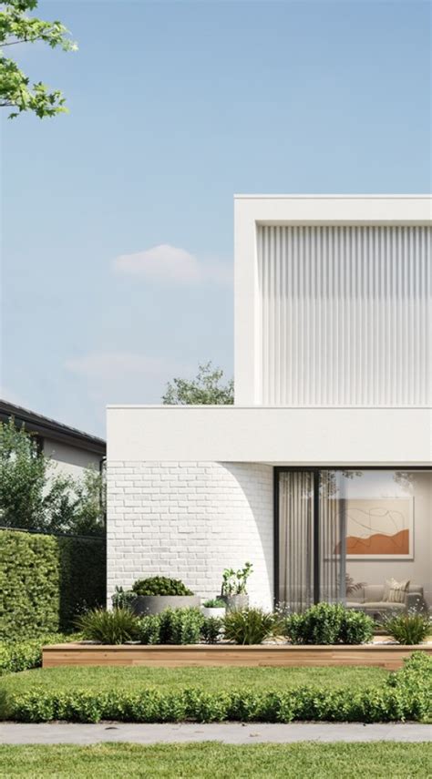 Discover Modern Elegance With The Double Storey Arc Facade Boutique Homes