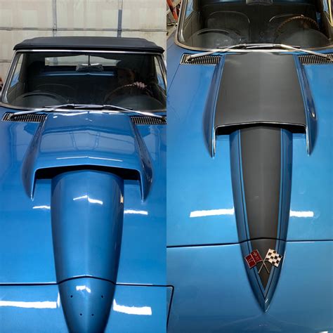 1966 1967 Corvette C2 Big Block Stinger Hood Decal Motorcityhardware