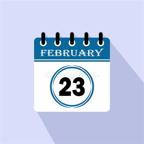 23th Days Of The Month Stock Illustration Illustration Of Number