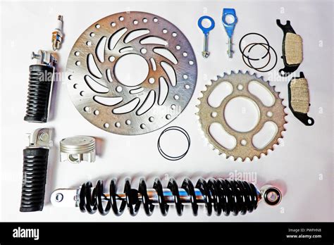 Motorcycle Parts Hi Res Stock Photography And Images Alamy