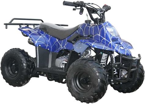 4 Gas Automatic Fully Atv 110cc New Brand Wheeler Spider Blue Color
