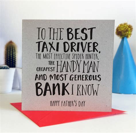 To The Best Dad Fathers Day Card By Ivorymint Stationery