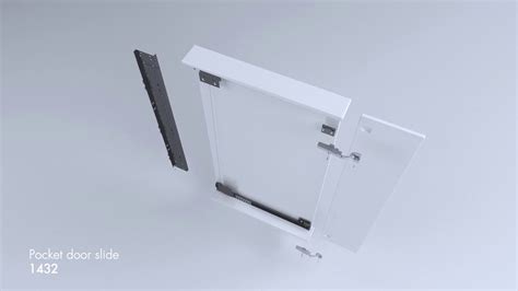 Pivot Sliding Cabinet Door Hardware